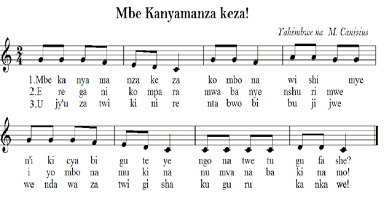 Mbega Kanyamanza keza