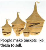 people make baskets