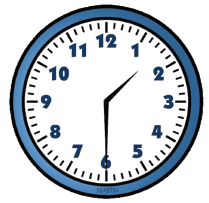 Fig. 6. Analogue clock