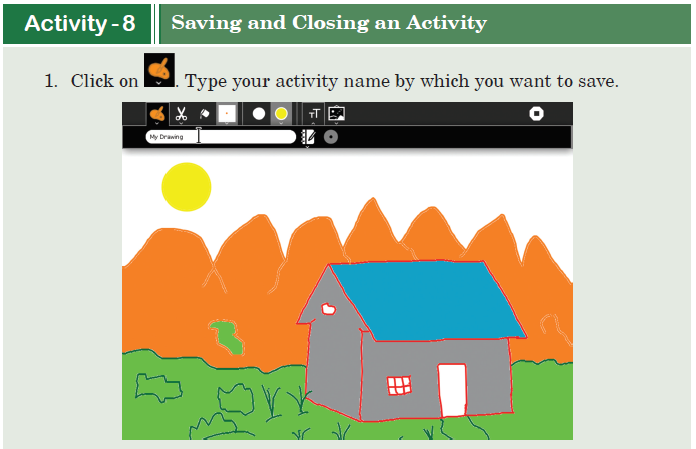Activity -8 Saving and Closing an Activity