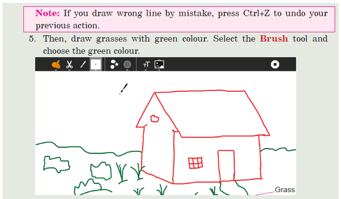 Activity -3 Drawing a House with Free Hands