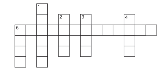 Complete the crossword puzzle using the clues below: