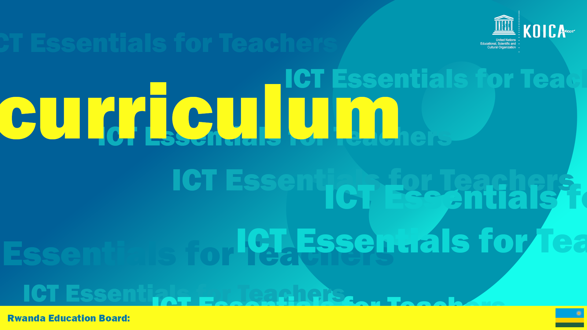 ICT & Curriculum