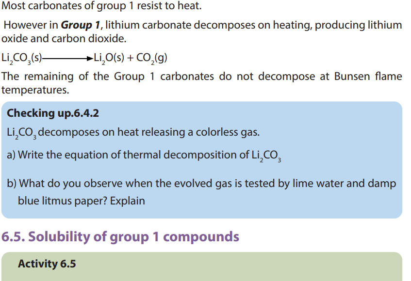 Course: S4: Chemistry