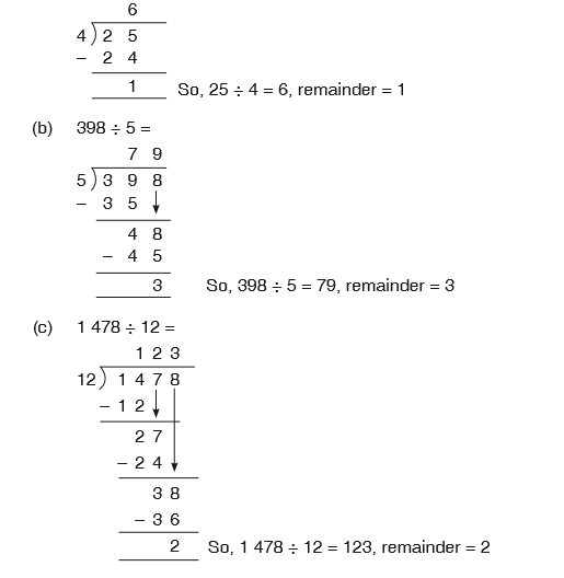 Exercises answers