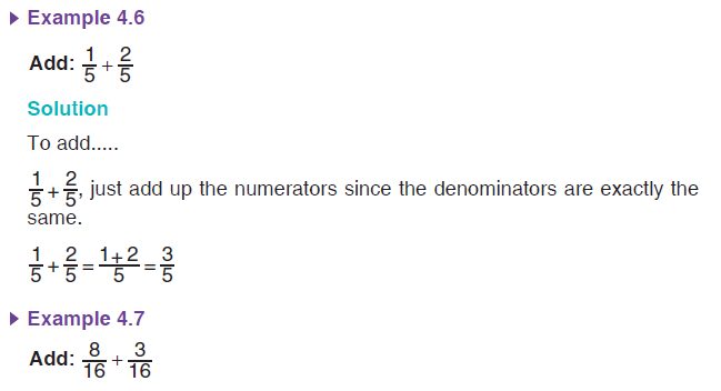 Example 4.6 and 4.7