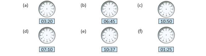 clock faces