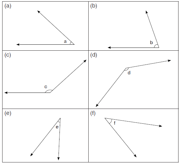 angle & lines exercises