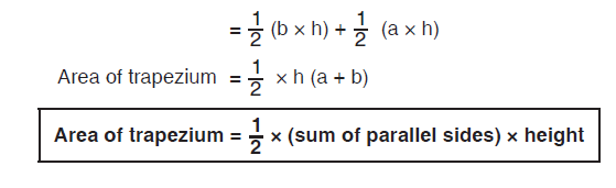 FORMULA OF TRAPEZIUM