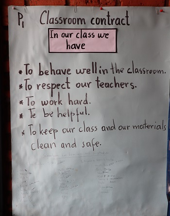 Classroom contract
